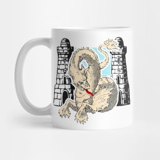 Dragon tower Mug